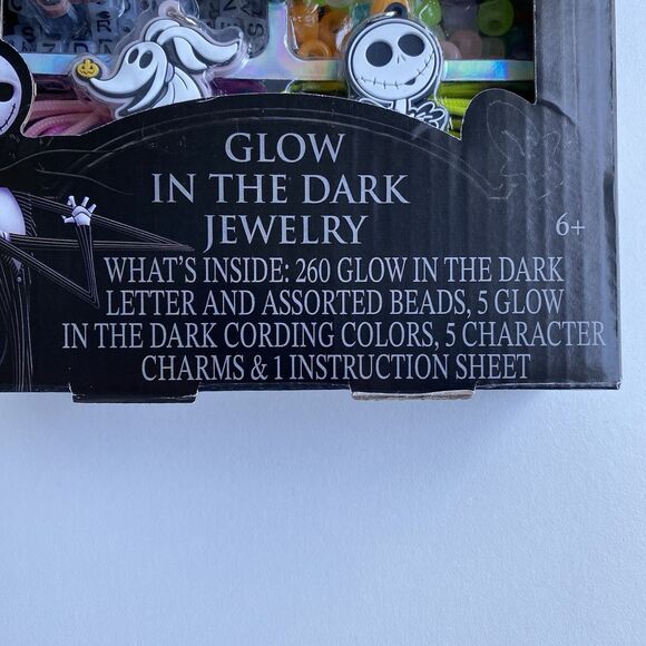 Glow in The Dark Jewelry Set, Disney, The Nightmare Before Christmas. New. - Picture 2 of 4